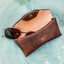 Load image into Gallery viewer, Glasses Case - Max James Goods - Luxury Leather Accessories Bag Wallet Case
